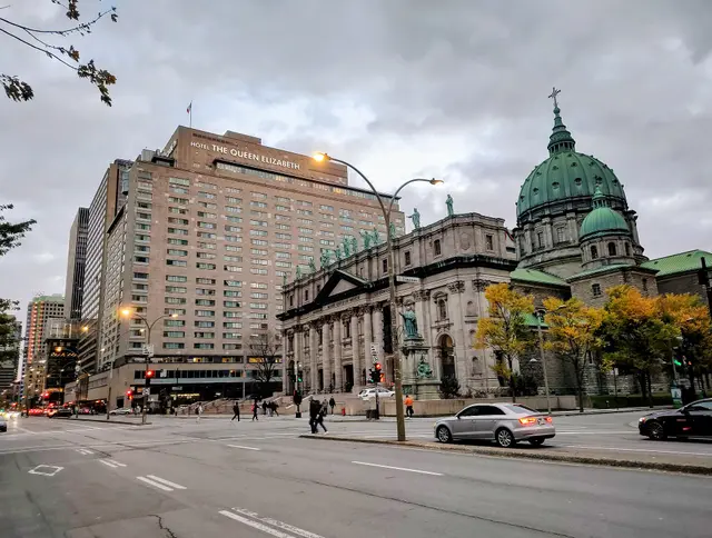Exterior de Fairmont The Queen Elizabeth