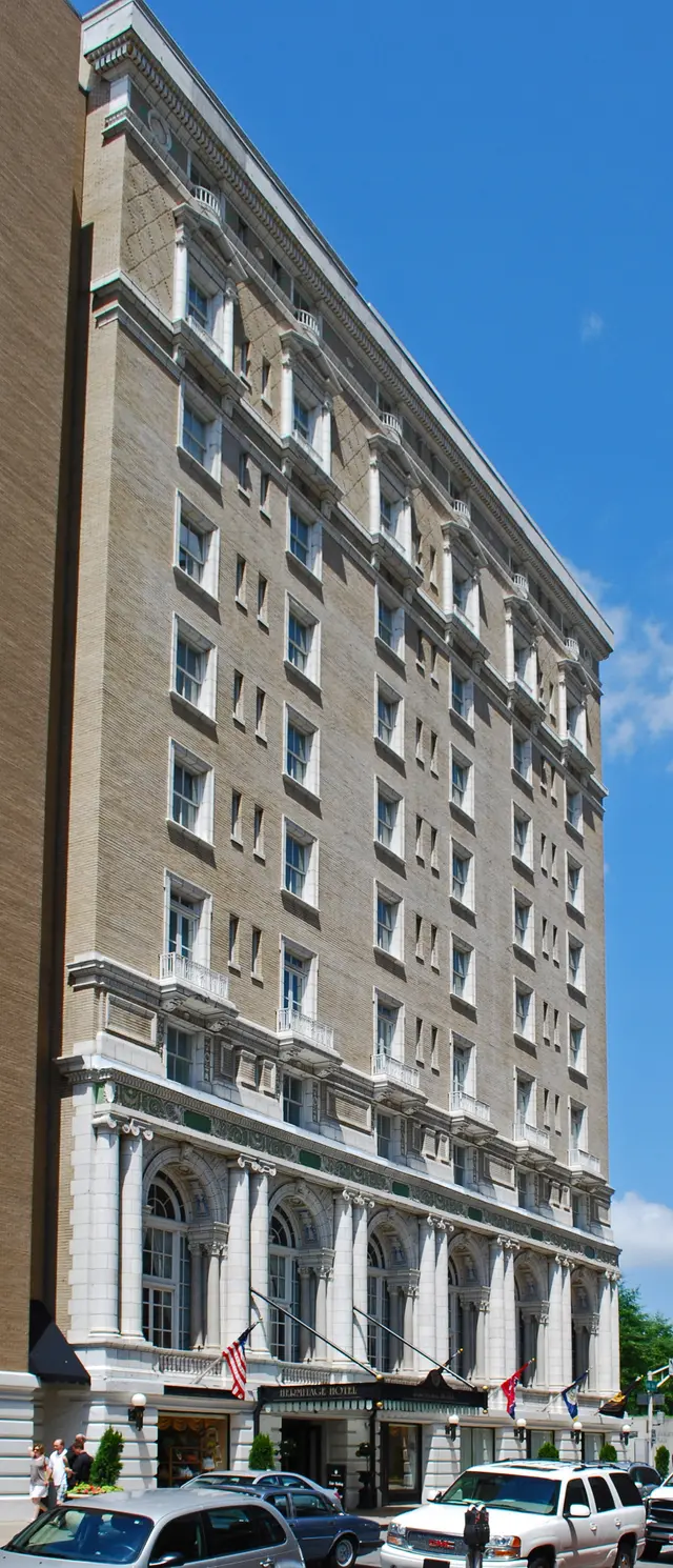 Exterior de The Hermitage Hotel